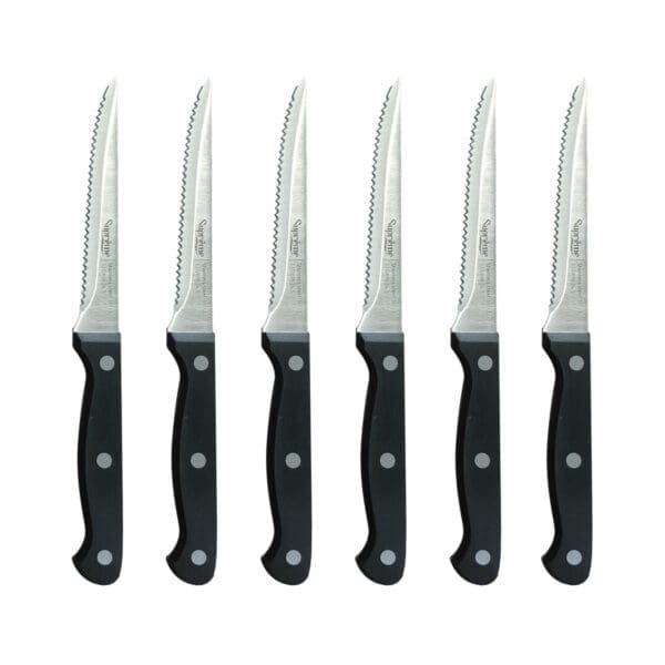 CONJUNTO DE FACAS DE SERRA SUPREME 11CM 6 PEÇAS