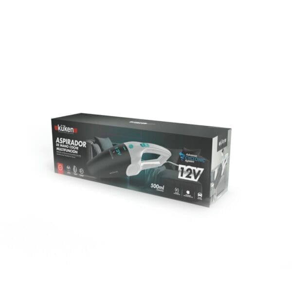 ASPIRADOR DE MÃO PARA CARRO MULTIFUNÇÃO KUKEN 12V - Image 2