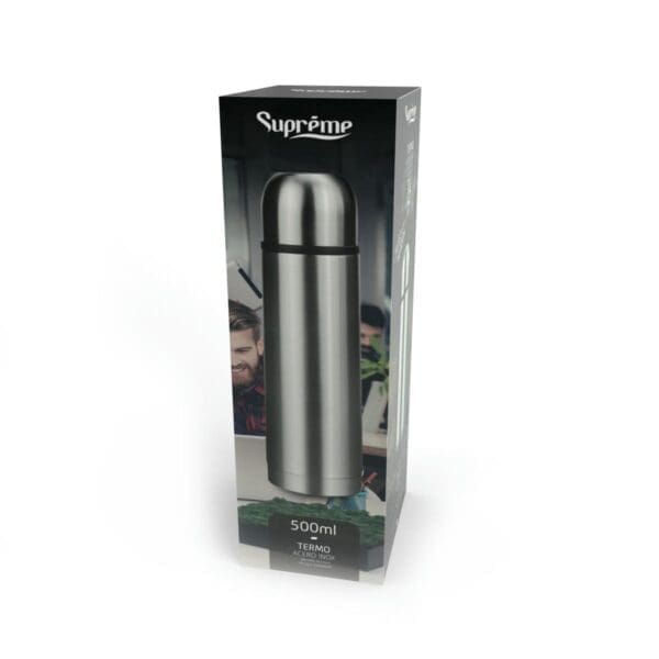 GARRAFA TÉRMICA INOX SUPREME 500ML - Image 2