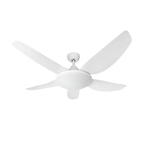 VENTILADOR DE TETO COM LUZ LED KÜKEN BRANCO 65W