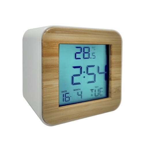 RELÓGIO DIGITAL COM ALARME/CALENDÁRIO E TEMPERATURA KÜKEN