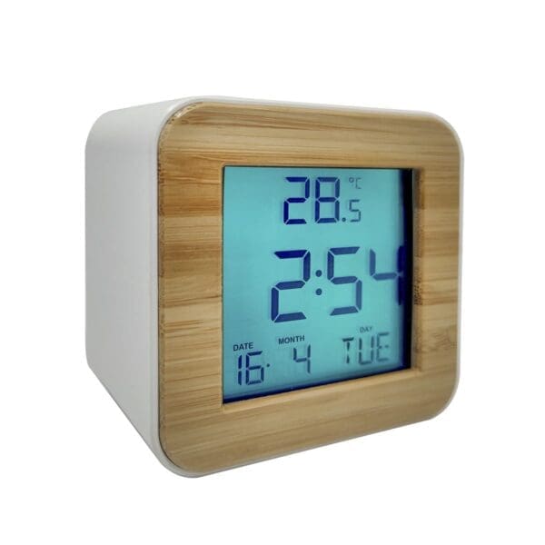 RELÓGIO DIGITAL COM ALARME/CALENDÁRIO E TEMPERATURA KÜKEN