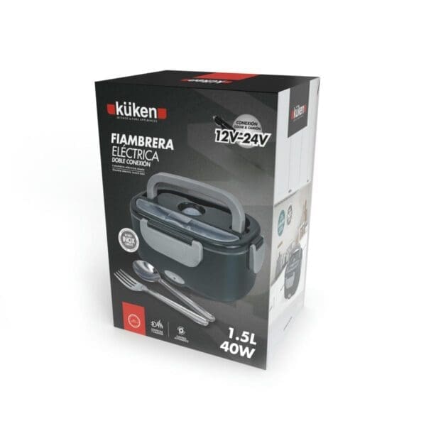 MARMITA ELÉTRICA PARA CARRO KUKEN 12-24V 1,5L - Image 2