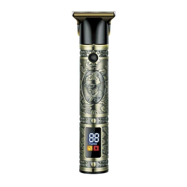 CORTA-CABELO METÁLICO PROFISSIONAL DOURADO LCD 5W KÜKEN