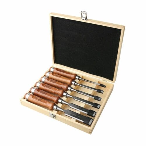 CONJUNTO DE FORMÕES COM CABO DE MADEIRA STEIN 6 PEÇAS