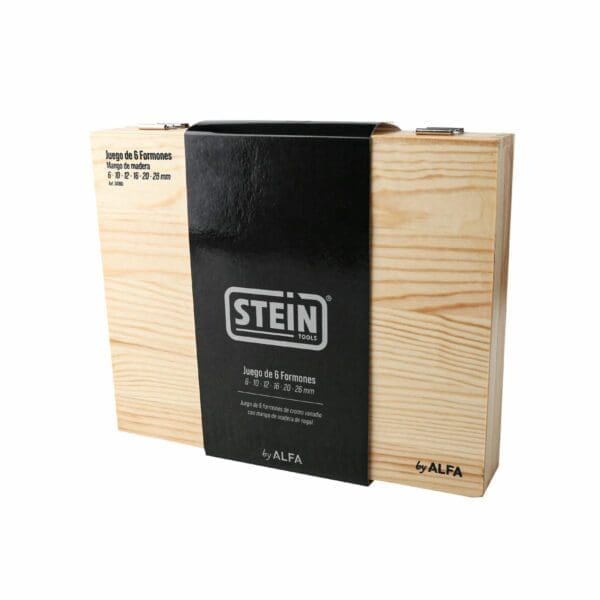 CONJUNTO DE FORMÕES COM CABO DE MADEIRA STEIN 6 PEÇAS - Image 2