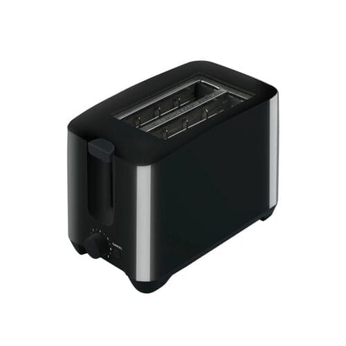 TORRADEIRA PLÁSTICO KUKEN 750W 2 RANHURAS PRETA