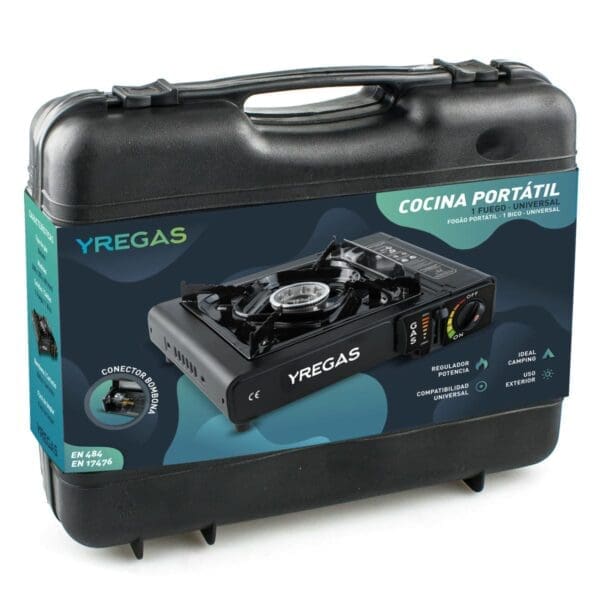 FOGÃO PORTÁTIL YREGAS 1 QUEIMADOR - Image 2