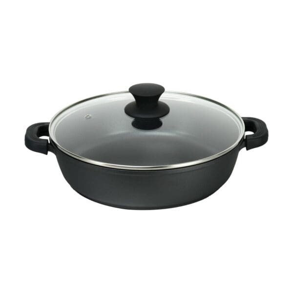 PANELA BAIXA DE ALUMÍNIO FUNDIDO XYLÁN BLACK SUPREME 32CM
