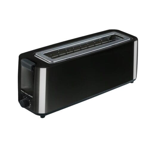 TORRADEIRA PLÁSTICO KUKEN 900W RANHURA GRANDE PRETA