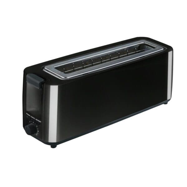 TORRADEIRA PLÁSTICO KUKEN 900W RANHURA GRANDE PRETA