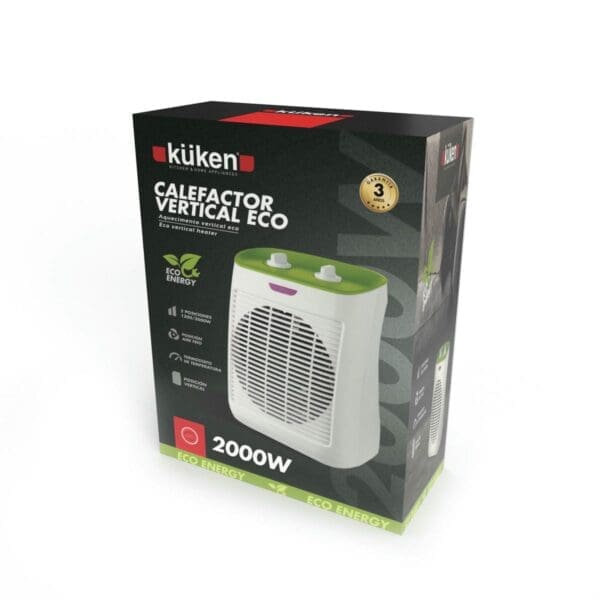 AQUECEDOR VERTICAL ECO ENERGY 1200W/2000W - Image 2
