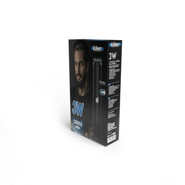 CORTADOR DE CABELO E BARBA SEM FIO 3W KÜKEN - Image 2