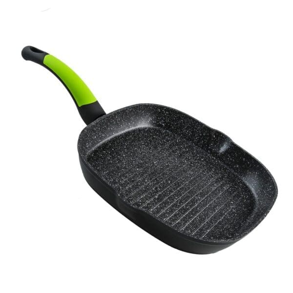GRILL DE PEDRA ECOLÓGICA COM SUPERFÍCIE RISCADA SUPREME 24CM