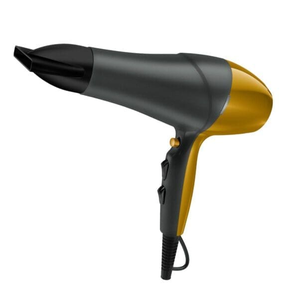 SECADOR DE CABELO PROFISSIONAL IÓNICO KÜKEN CINZA/DOURADO 2100W