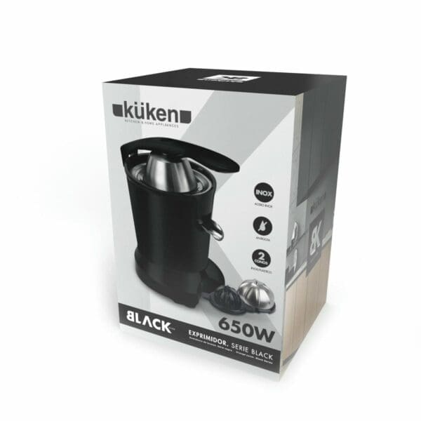 ESPREMEDOR LARANJAS 650W COM BRAÇO KÜKEN BLACK - Image 2