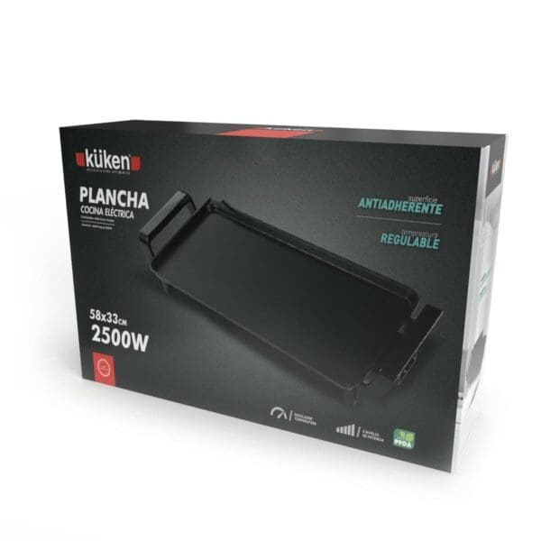 GRELHADOR ELÉTRICO KUKEN 2500W 58x33CM - Image 2