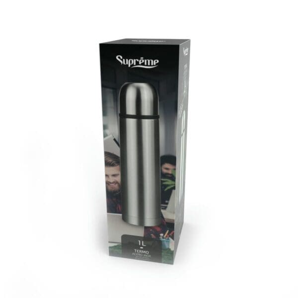 GARRAFA TÉRMICA INOX SUPREME 1 LITRO - Image 2