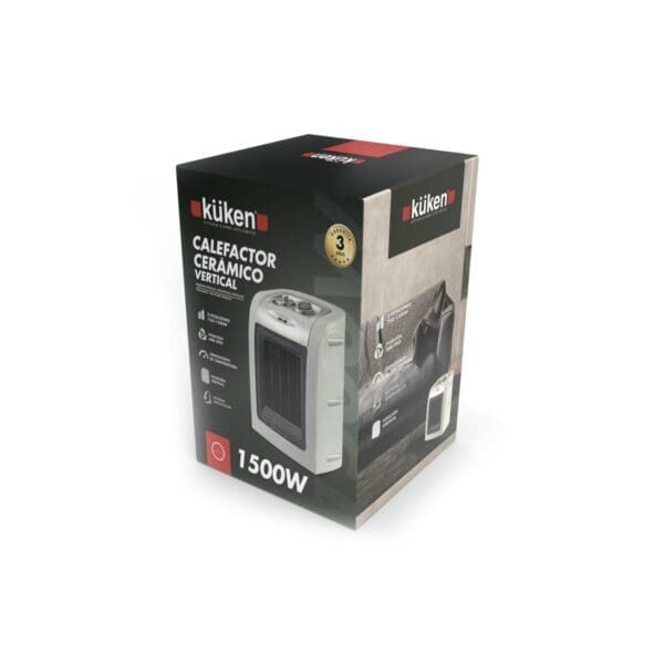 AQUECEDOR CERÂMICO VERTICAL KÜKEN 1500W - Image 2