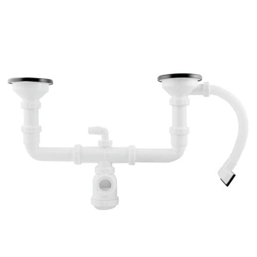 SIFÃO DUPLO ARTIC COM REBOSADERO 1 1/2"
