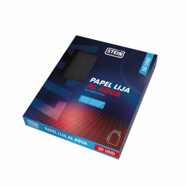 PAPEL LIXA À ÁGUA STEIN GRÃO 600 (50 UNIDADES) - Image 2