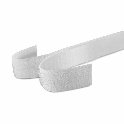 FITA DE VELCRO COMPACT BRANCA M-F 20MM x 12M
