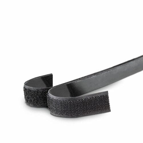 FITA DE VELCRO COMPACT PRETA M-F 20MM x 12M