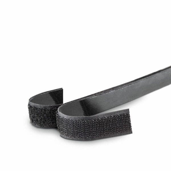 FITA DE VELCRO COMPACT PRETA M-F 20MM x 12M