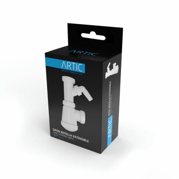 SIFÃO EXTENSÍVEL ARTIC COM TOMADA PARA MÁQUINA DE LAVAR SIMPLES - Image 2