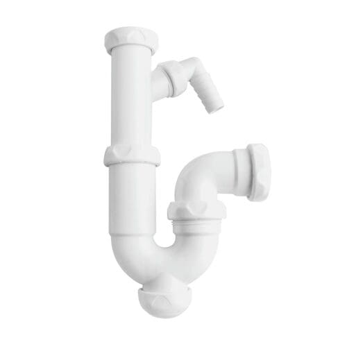 SIFÃO CURVO ARTIC PARA MÁQUINA DE LAVAR SIMPLES 1 1/2"