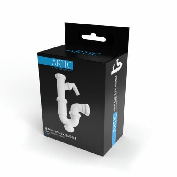 SIFÃO CURVO ARTIC PARA MÁQUINA DE LAVAR SIMPLES 1 1/2" - Image 2