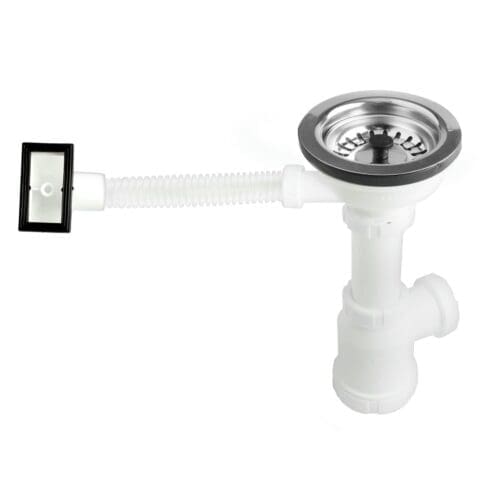 VÁLVULA COM SIFÃO E REBORDO ARTIC 1 1/2"