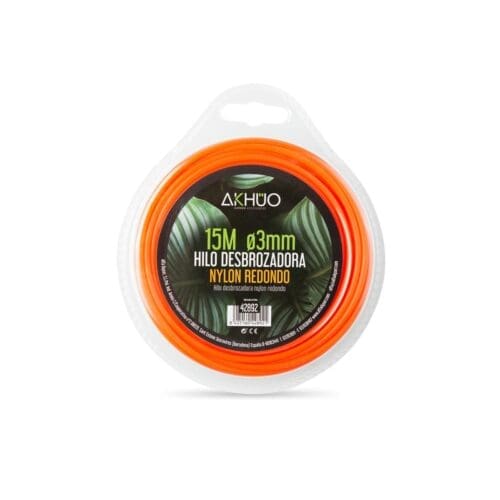 FIO PARA ROÇADEIRA DE NYLON AKHUO 3,0 MM 15 M