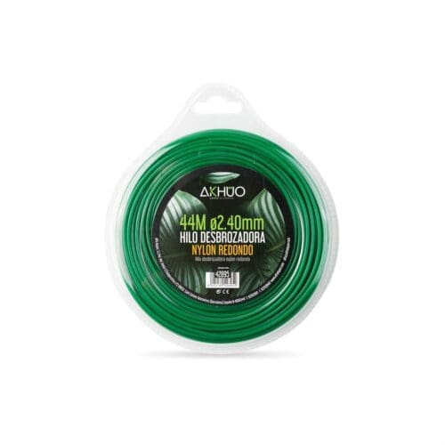 FIO PARA ROÇADEIRA DE NYLON AKHUO 2,4 MM 44 M