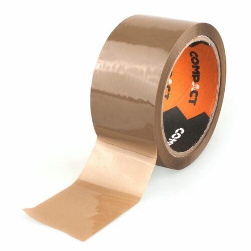 FITA DE POLIPROPILENO COMPACT MARROM 66M