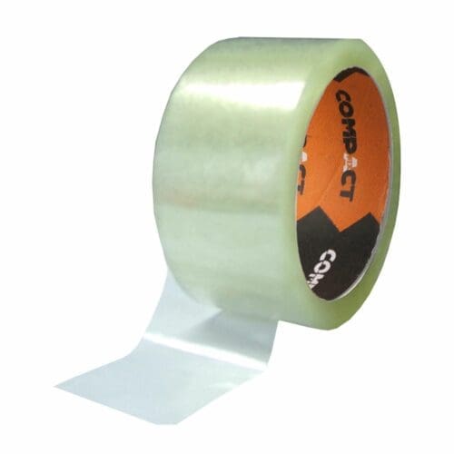 FITA DE POLIPROPILENO COMPACT TRANSPARENTE 66M
