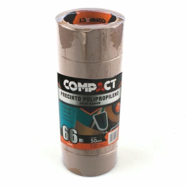 FITA DE POLIPROPILENO COMPACT MARROM 132M - Image 2