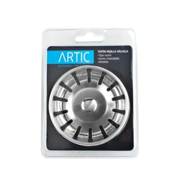 TAMPA PARA RALO DE INOX ARTIC 80x65MM BLISTER - Image 2