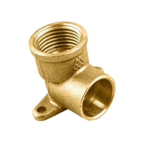 COTOVELO DE PAREDE DE LATÃO PARA SOLDAR ARTIC 1/2"x15 MM