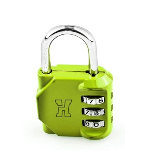 CADEADO DE COMBINAÇÃO HANDLOCK 3 NÚMEROS 30MM VERDE