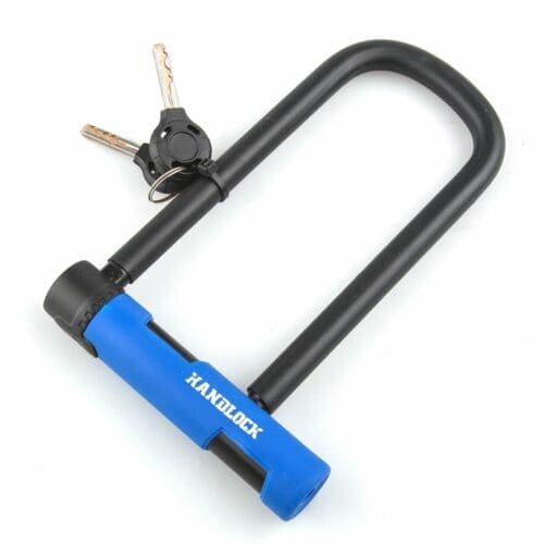 CADEADO PARA GARFO DE MOTO HANDLOCK 160x12 MM