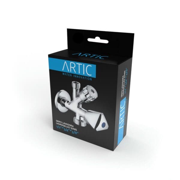 TORNEIRA PARA MÁQUINA DE LAVAR E LAVA-LOUÇAS ARTIC 1/2"x3/4"x3/8" - Image 2