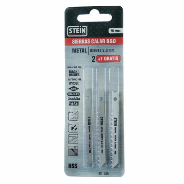 SERRA TICO-TICO STEIN B&D METAL CORTE DENTADO 1,2MM