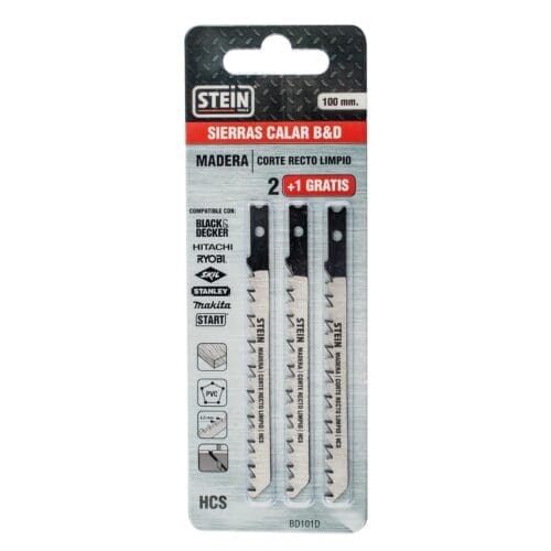 SERRA TICO-TICO STEIN B&D MADEIRA CORTE RETO LIMPO 100MM