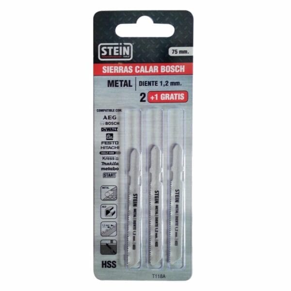 SERRA TICO-TICO STEIN METAL BOSCH CORTE DENTADO 1,2MM