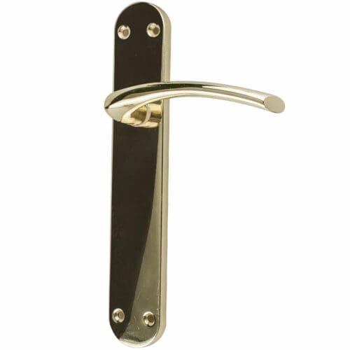 MANIVELA CURVA HANDLOCK OURO BRILHO