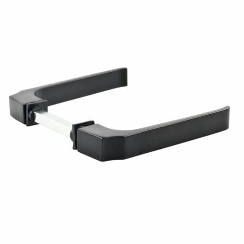 PUXADOR ALUMÍNIO PRETO HANDLOCK COM QUADRADO 8MM