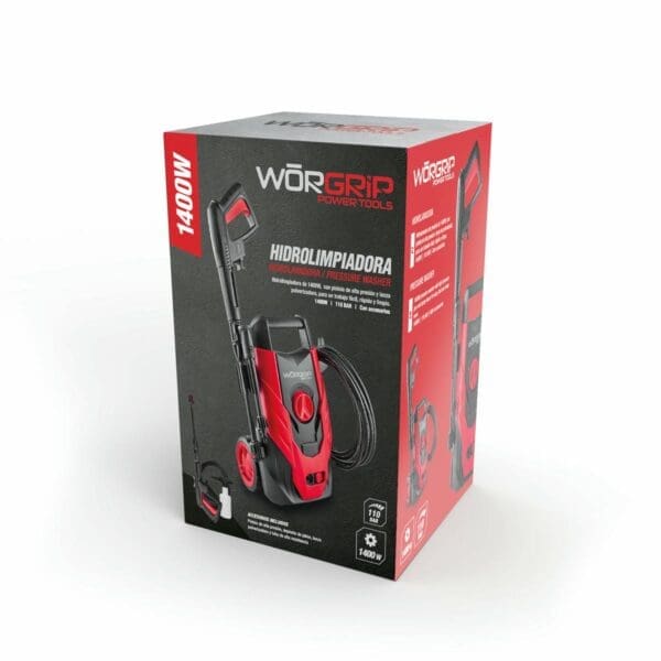 LAVADORA ALTA PRESSÃO WORGRIP 1400W 110 BAR - Image 2
