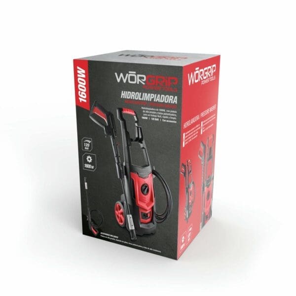 LAVADORA ALTA PRESSÃO WORGRIP 1600W 120 BAR - Image 2