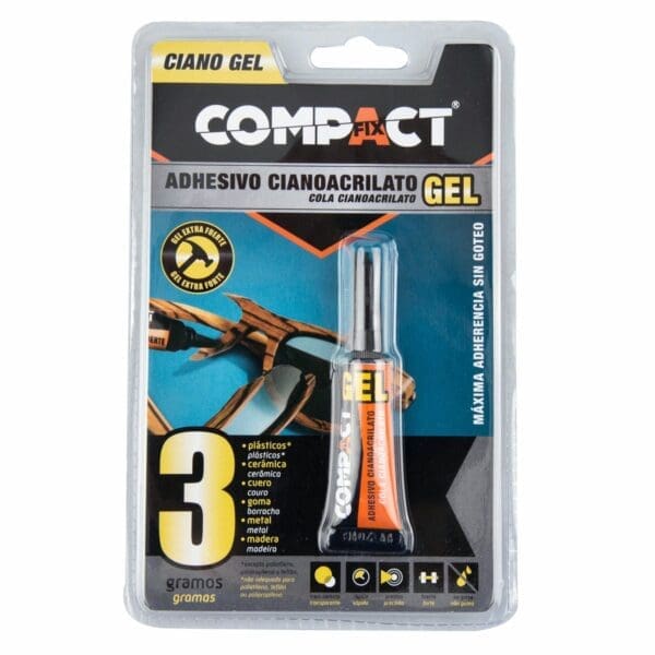 ADESIVO CIANOACRILATO COMPACT GEL 3GR - Image 2